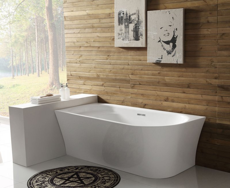 Акриловая ванна BELBAGNO BB410-1500-780-R