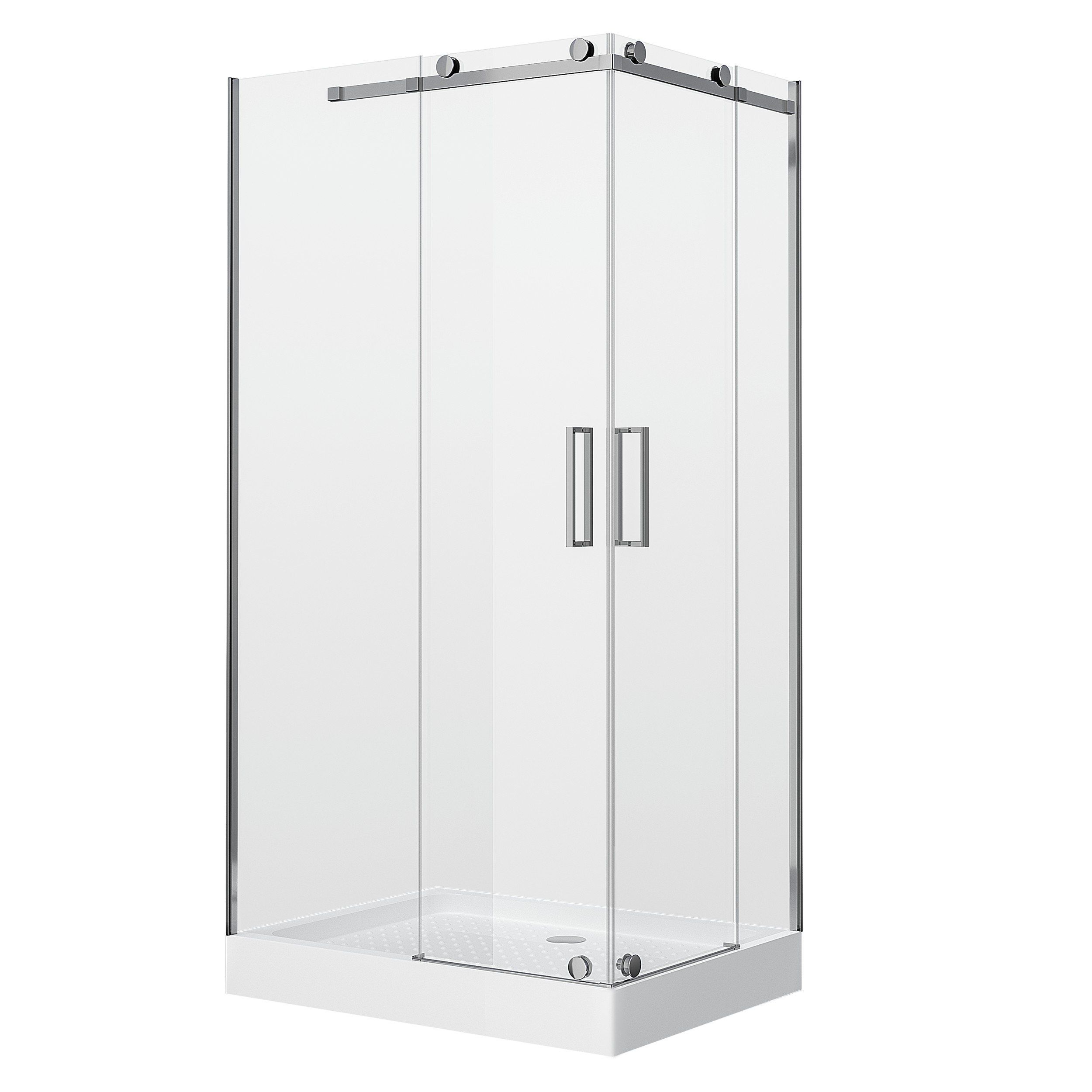 Душ.ограждение GR-1120L Cosmo 120*90*190 прямоугольник, двери раздвижные 2 места