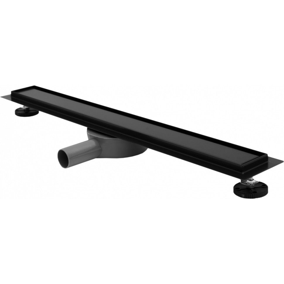 Трап для душа с сухим и гидро затвором NEO&PURE PRO 700 Black Чёрный матовый 70см