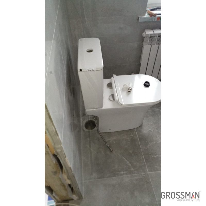 Унитаз Grossman GR-4443S (640*350*760) напольный безободковый с тонкой крышкой