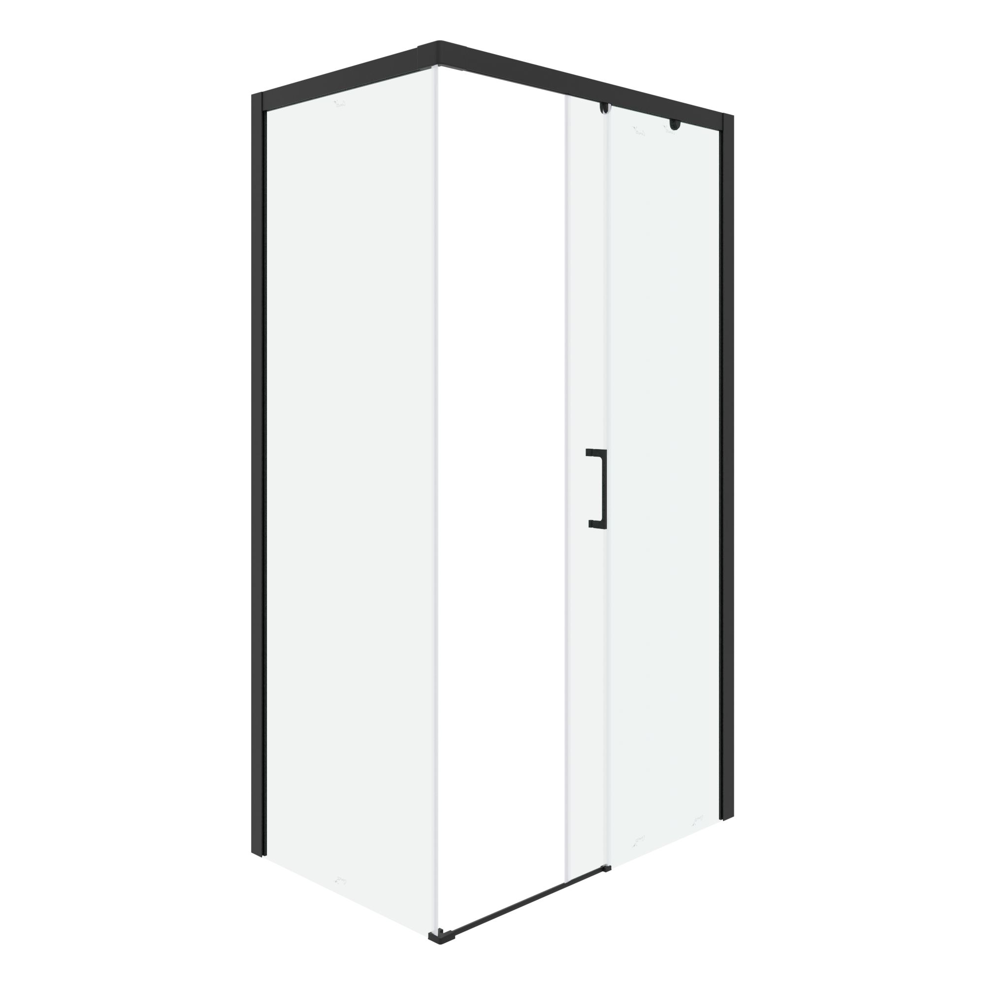 Стеклянное Ограждение VITO110B-R душевое Ceruttispa без поддона (80x110x195)