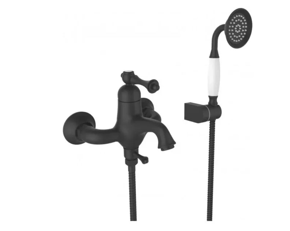 Смеситель для ванны GANZER SILESTIS GZ77031C черный