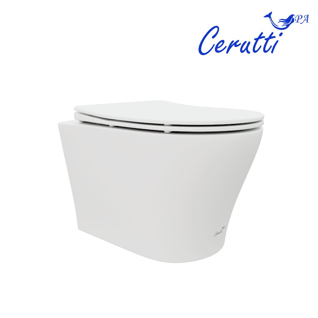 Унитаз ADIGE Aria MW подвесной, матовый белый Ceruttispa CT9245