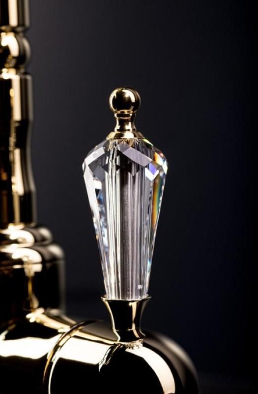 Смеситель для душа Vogue хром с прозрачным Swarovski_Комплект