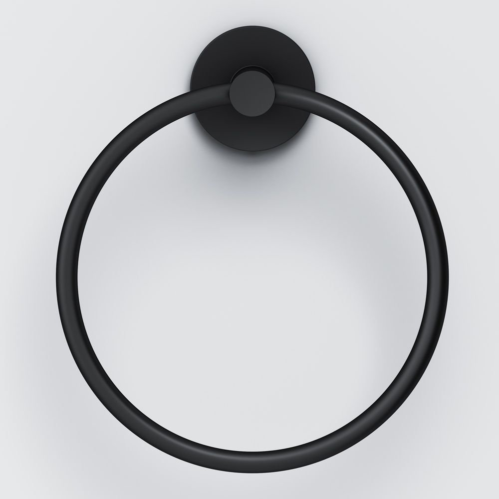 A85A34422 X-Joy, Кольцо для полотенец, черный