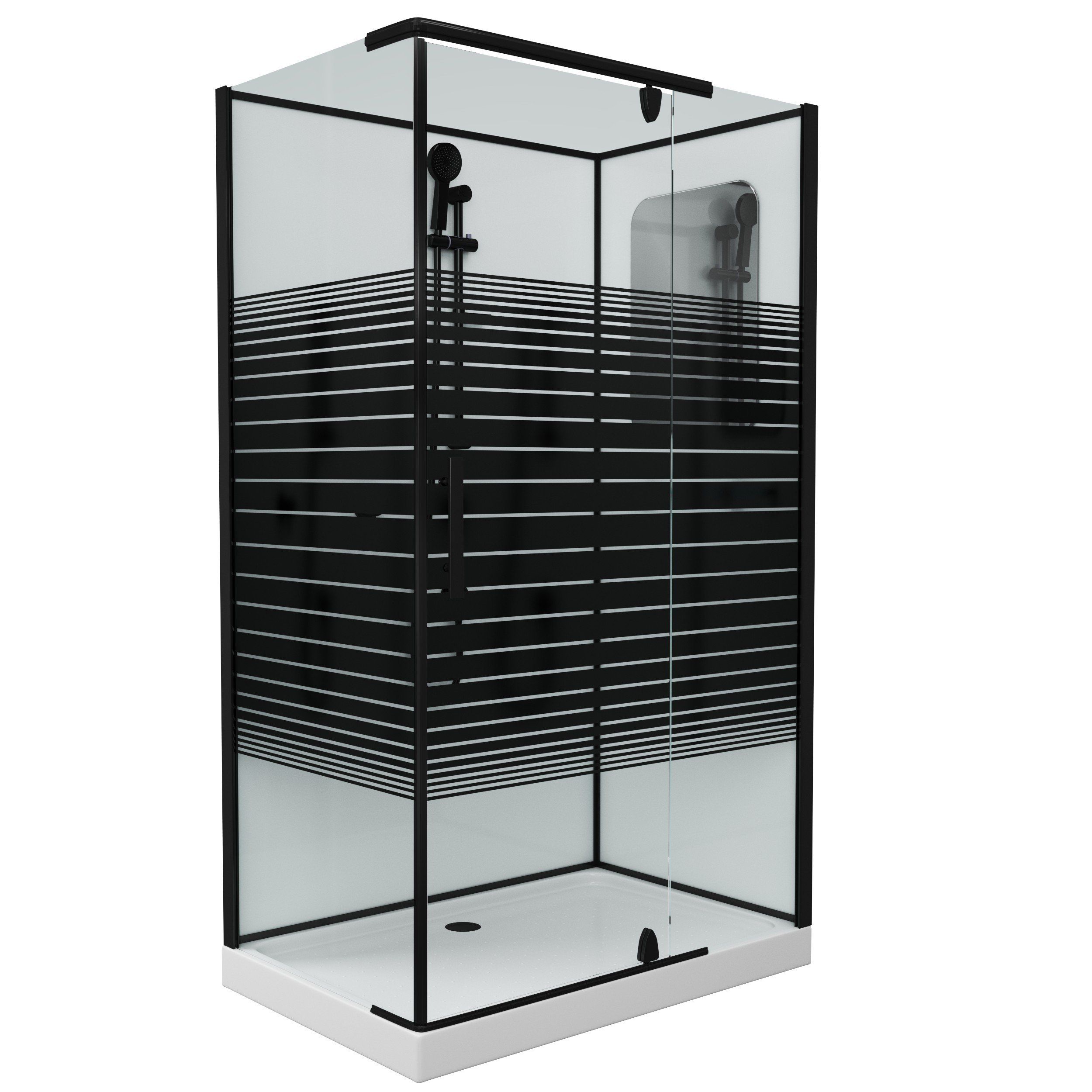 Душ.каб. GR272QR (120*80*205) GROSSMAN Classic 4 места