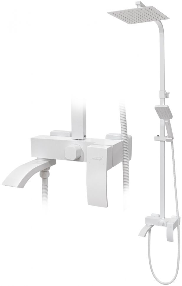 Душевая система Hansberge CUBITO H5077WW Белый