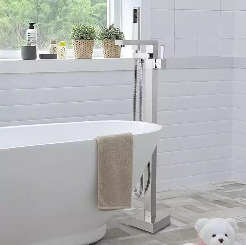 Смеситель ALBANO Brush Nickel для отдельностоящей ванны BOCH MANN BM8924