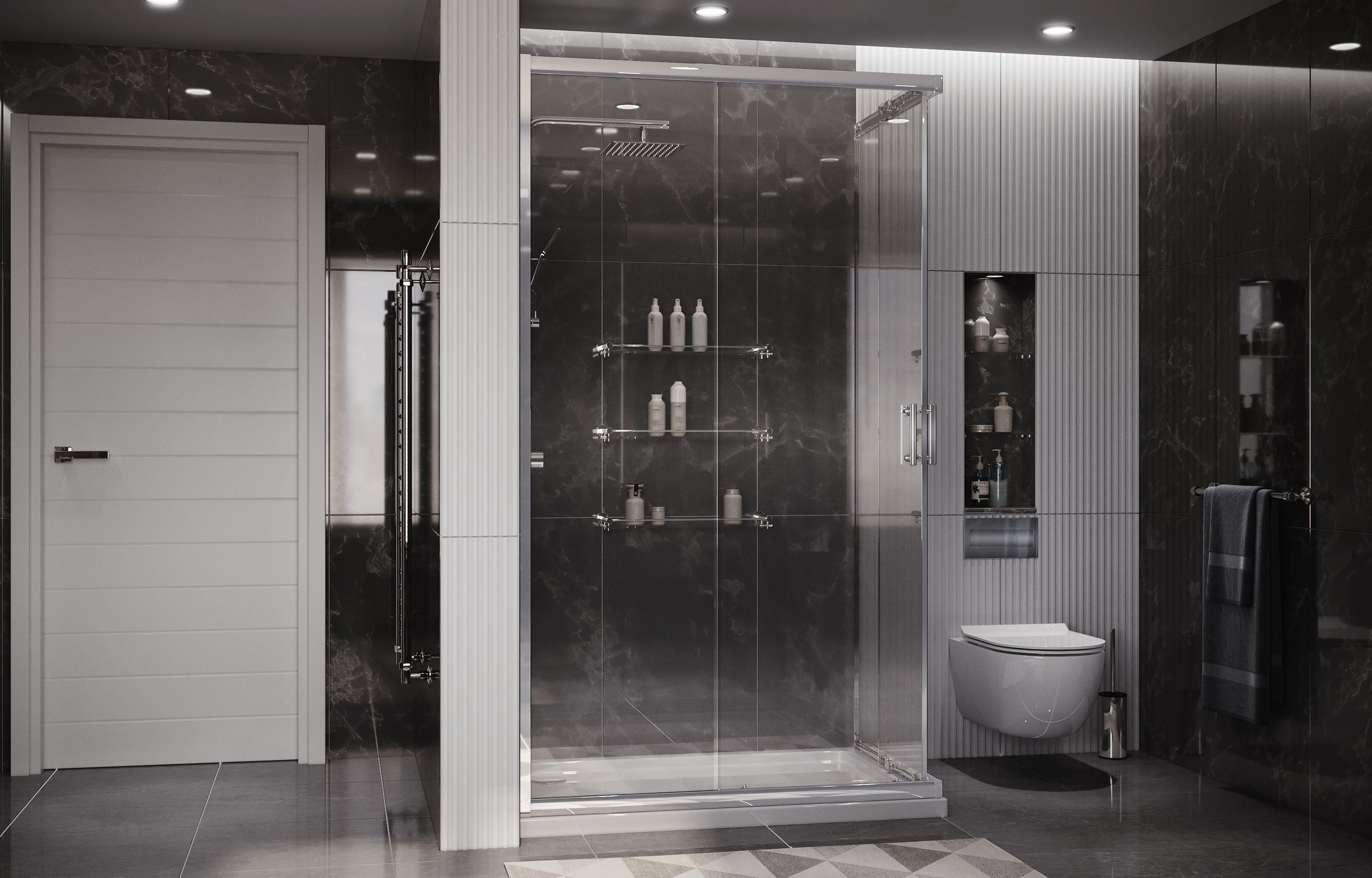 Душ. ограждение Ambassador Kingston 14011122 (1200x900x2000), 1 место