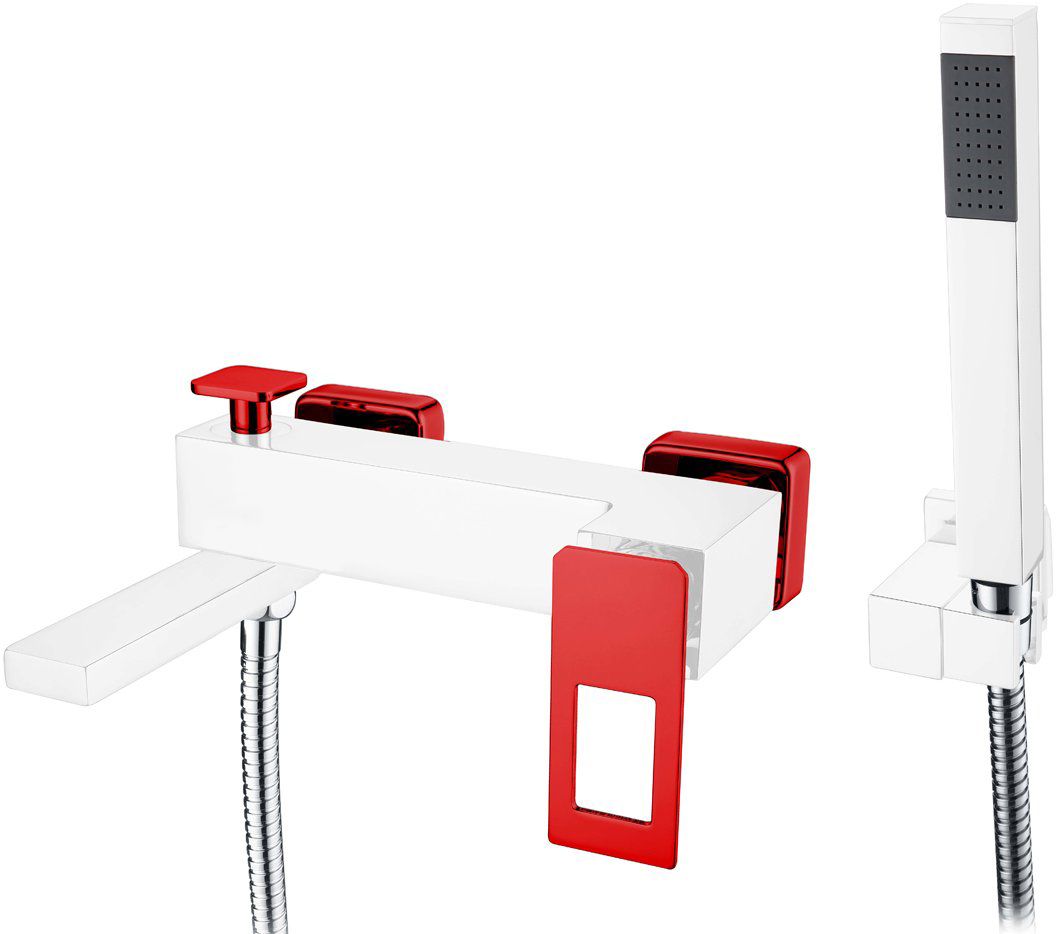 Смеситель для ванны WhiteRed_Комплект