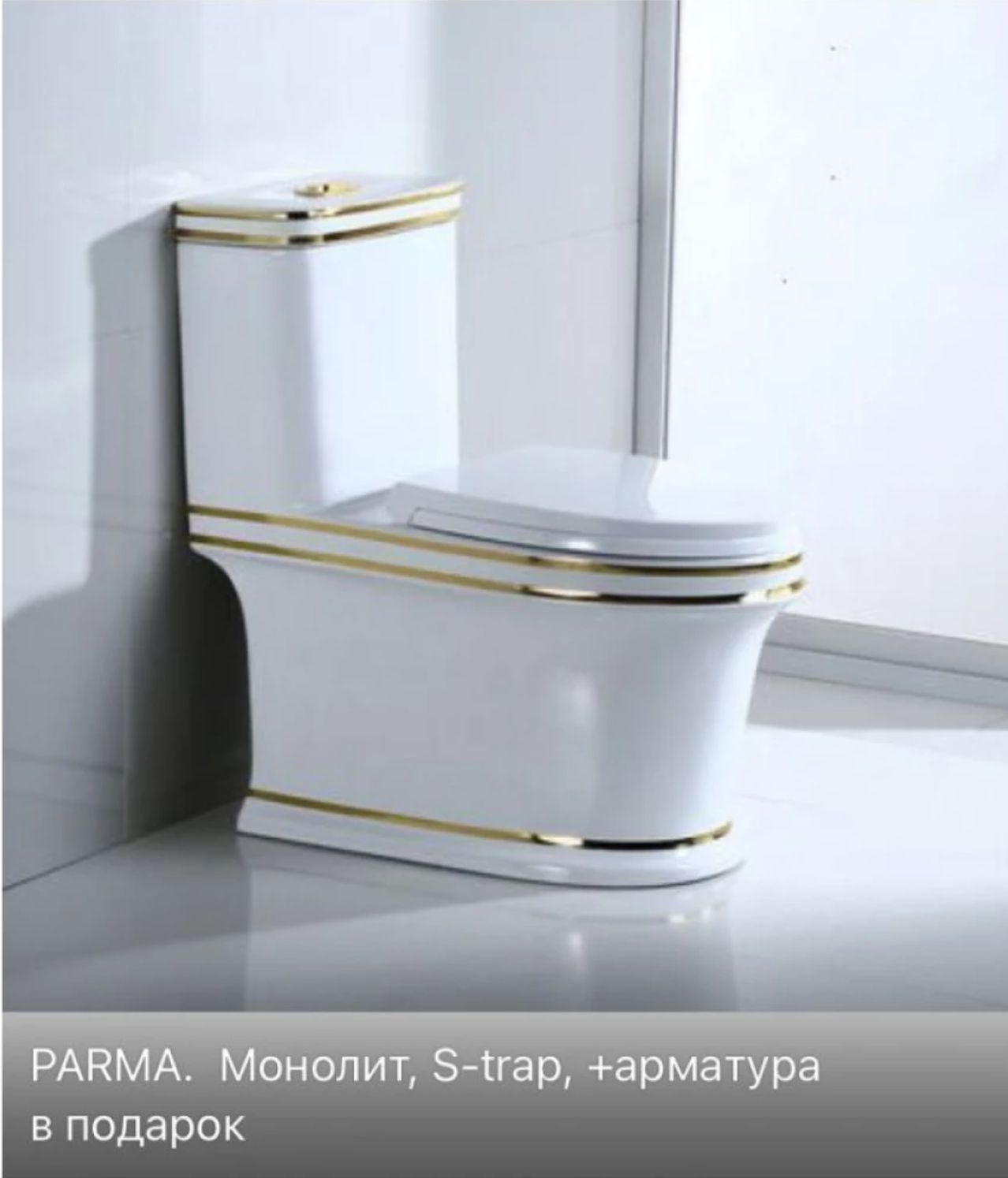 Унитаз напольный Zandini Parma безободковый с выпуском в пол