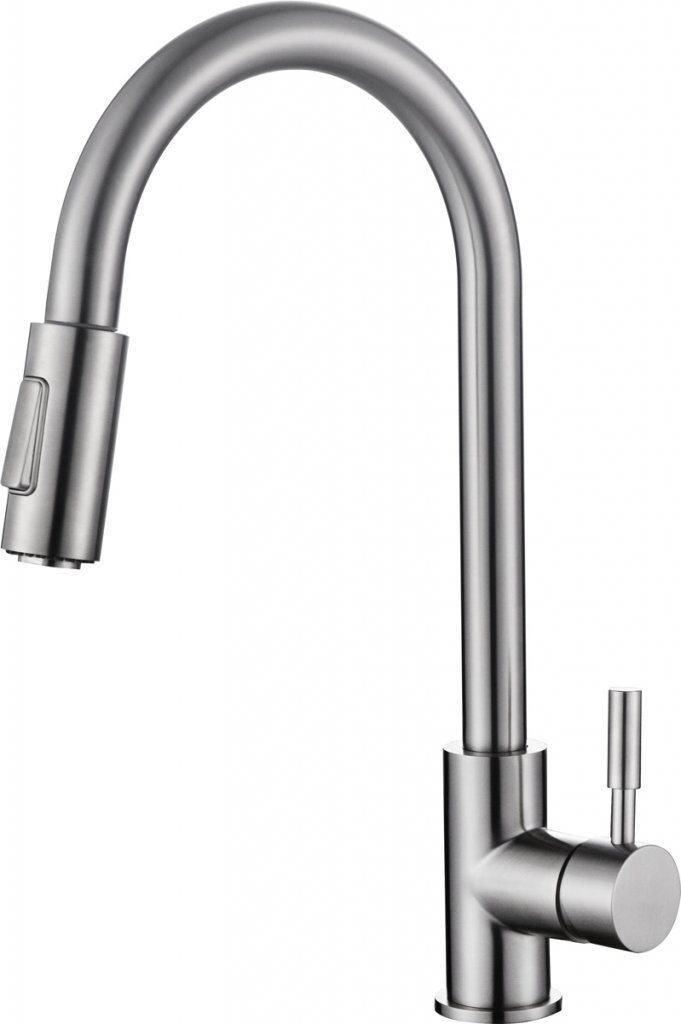 Смеситель для кухни сатин Belbagno BB-LAM31A-IN