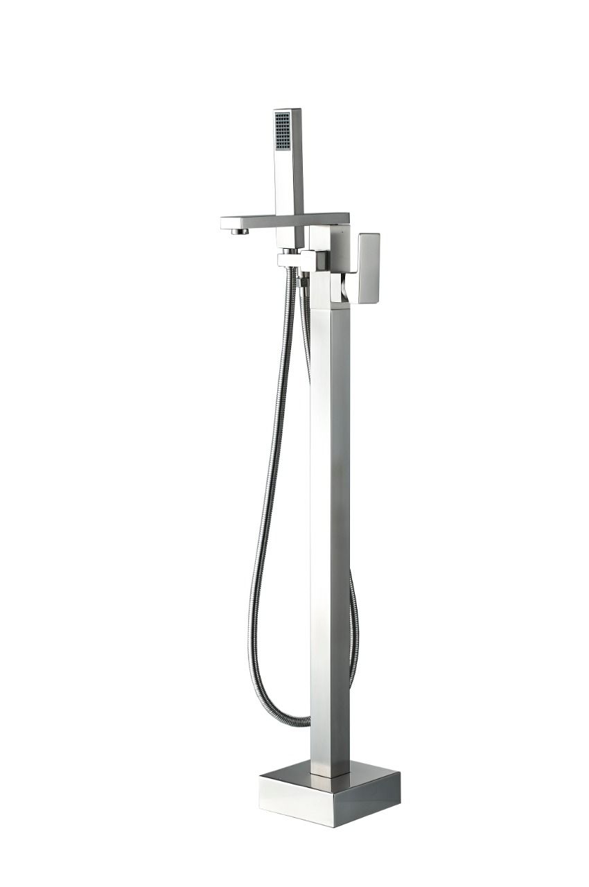 Смеситель ALBANO Brush Nickel для отдельностоящей ванны BOCH MANN BM8924
