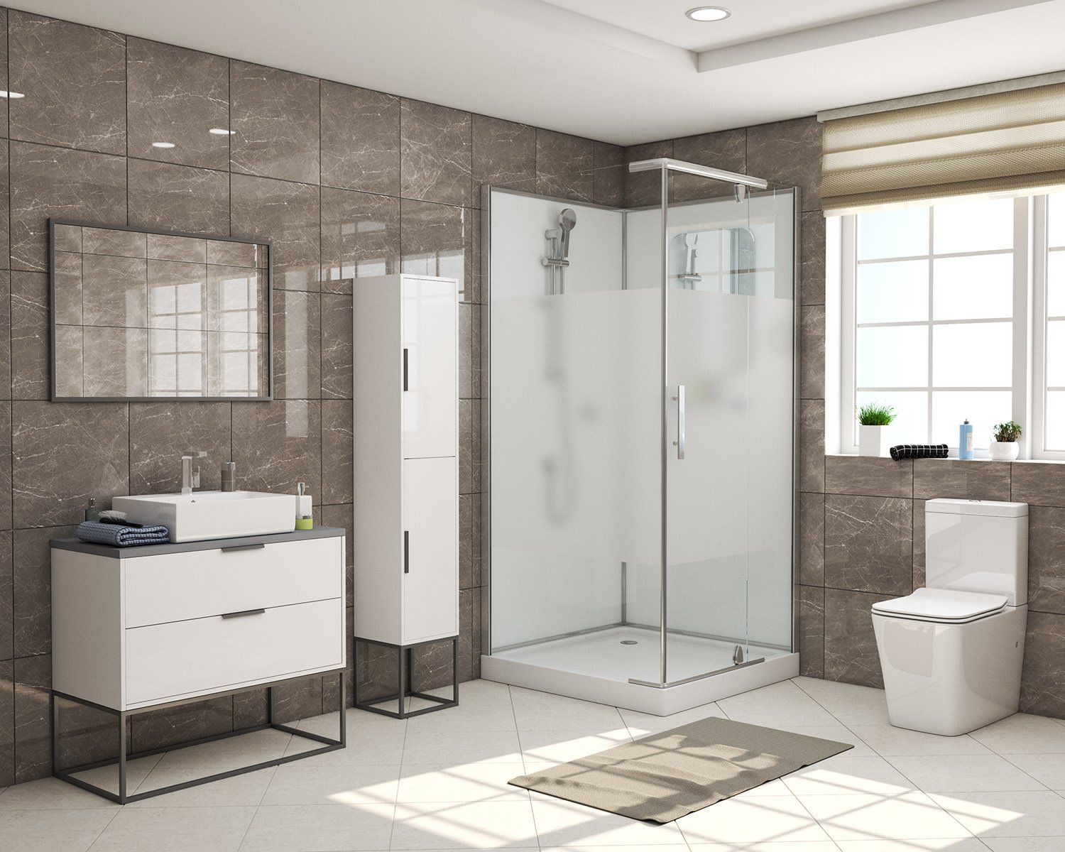 Душ.каб. GR171QL (90*90*205) GROSSMAN Classic 4 места