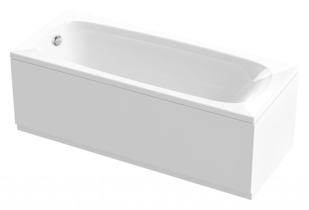 Акриловая ванна CEZARES ECO-140-70-40-W37, 140x70x40