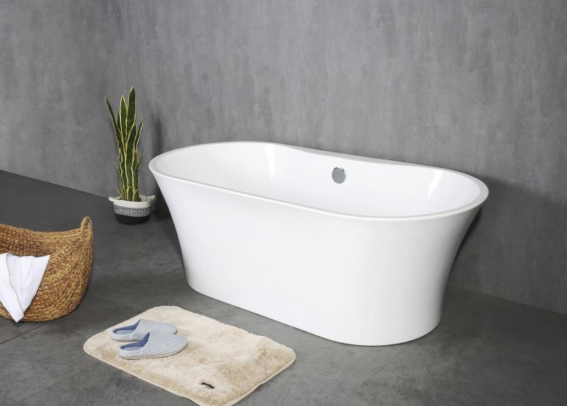 Акриловая ванна BELBAGNO BB201-1500-800