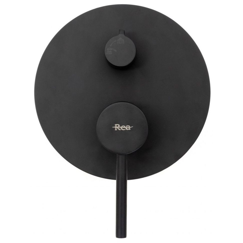 Душевой комплект REA LUNGO + BOX Black mat