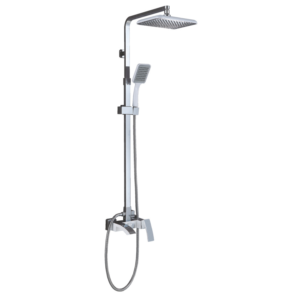 Душевая система GANZER LEON GZ44062F (GZ25062F) (хром/белый)