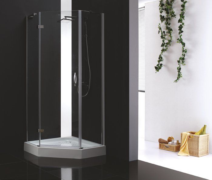 Душевой уголок Cezares Bergamo 90x90 W-P-1-90-C-Cr-L-IV