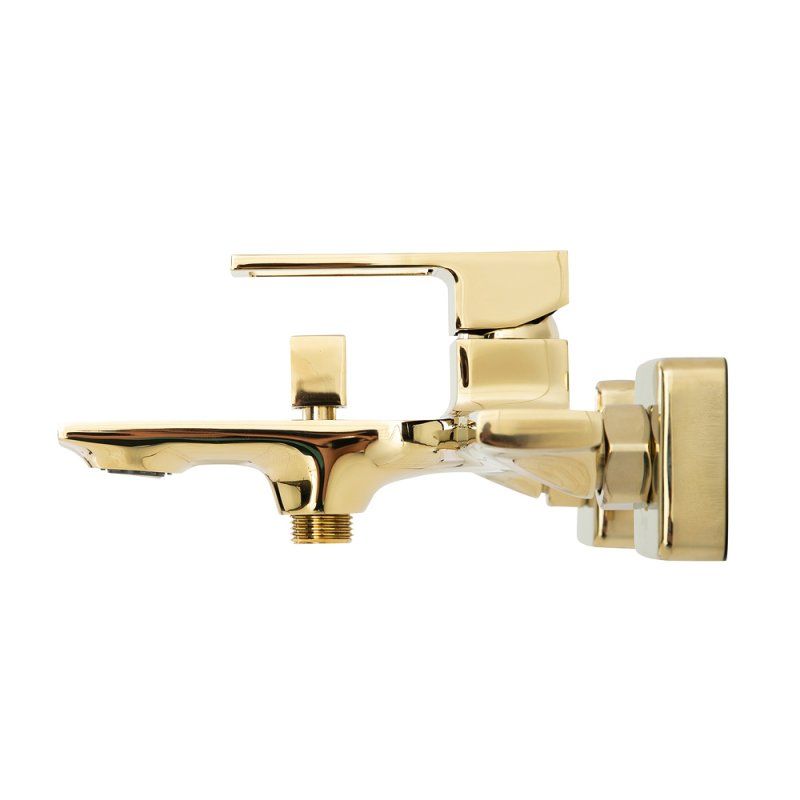 Смеситель для ванны и душа, золото Belbagno LUC-VAS-ORO