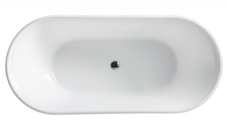 Акриловая ванна BELBAGNO BB402-1500-790