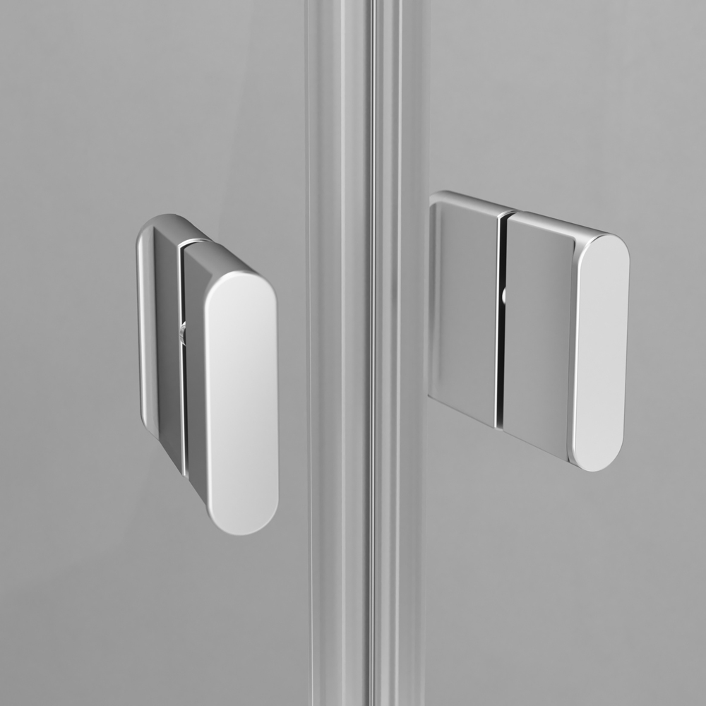 W88E-205-090MT64 X-Joy Twin Slide, Душевое ограждение c поддоном, 90x90, профиль мат хром