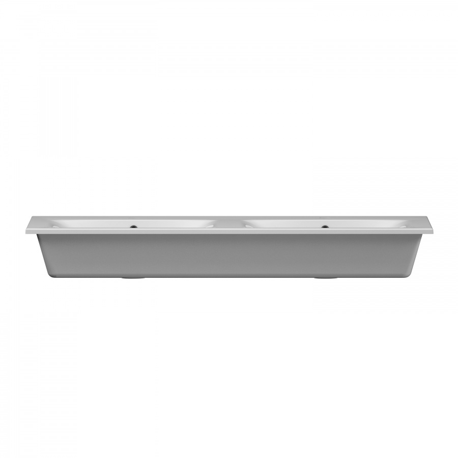 M70AWCD1202WG Spirit V2.0, Раковина мебельная, керамическая, 120 см, встроенная, цвет: белый, глянец