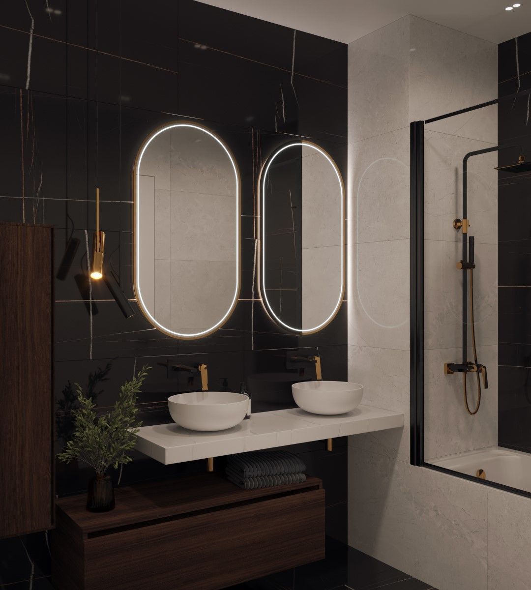 869-140-CLCT Boheme Столешница прямая FLAT CALACATTA 1410*460*70