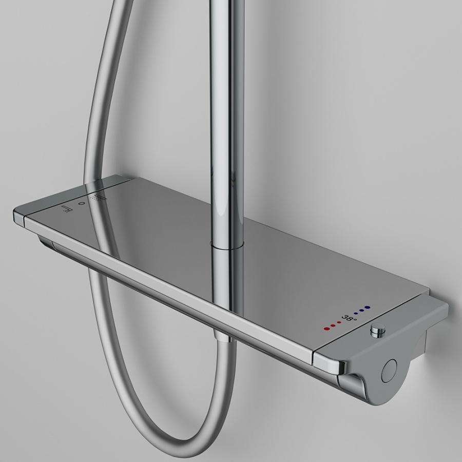 F0770A400 Spirit V2.0 душ.система, набор: смеситель д/душа с термостатом, верхн. душ d 250 мм, ручн.