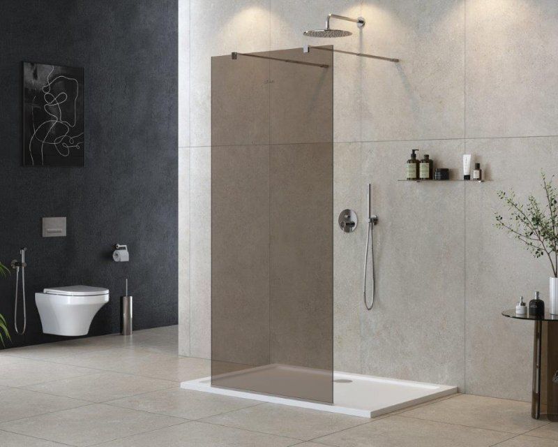 Душевая перегородка CEZARES LIBERTA-L-2-120-BR-Cr