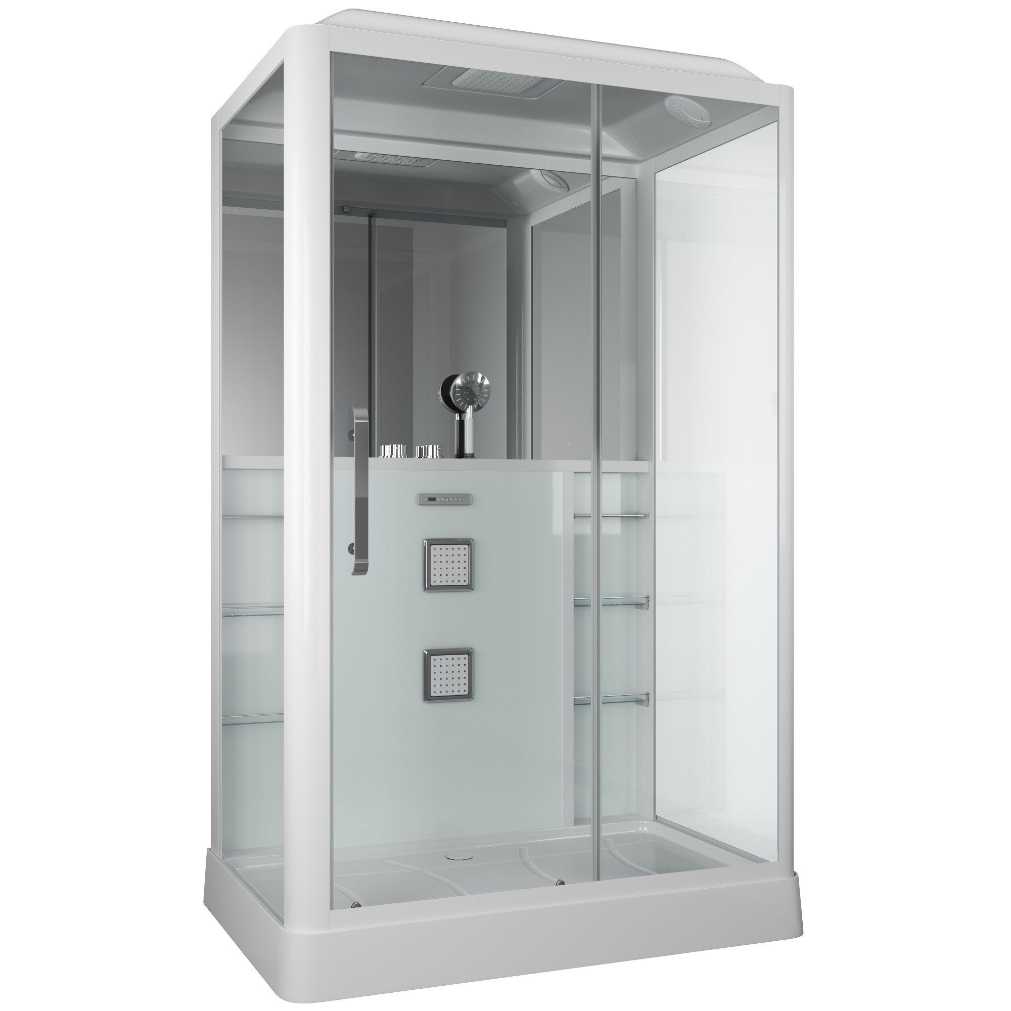 Душ.каб. GR128L (90x135x225) GROSSMAN 3 места