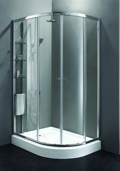 Душевой уголок Cezares ANIMA-W-RH-2-120/90-C-Cr-R хром
