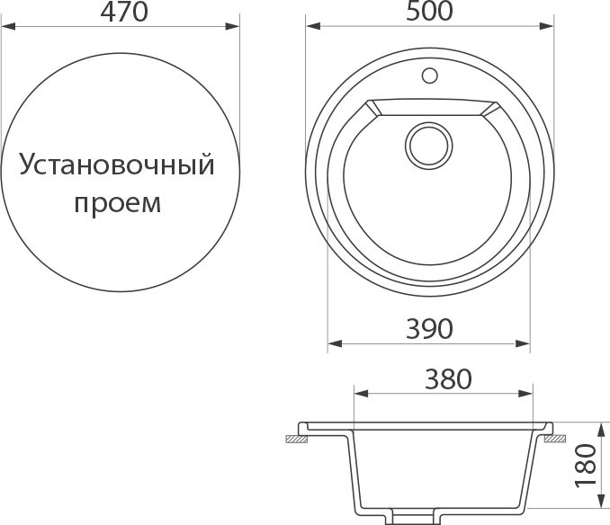 Мойка кухонная Белла BMC-07 бежевая