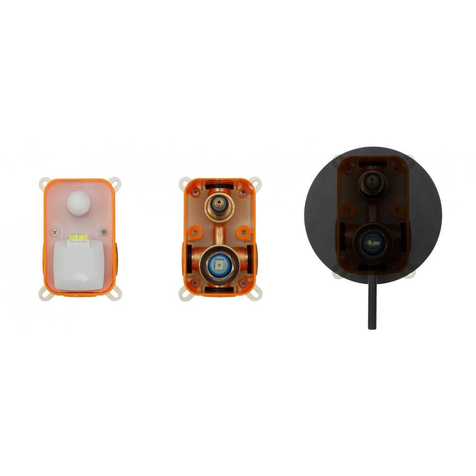 Душевой комплект REA LUNGO + BOX Black mat