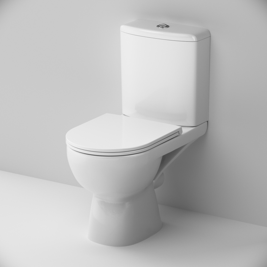 C908600SC Gem FlashClean Напольный унитаз с сиденьем микролифт