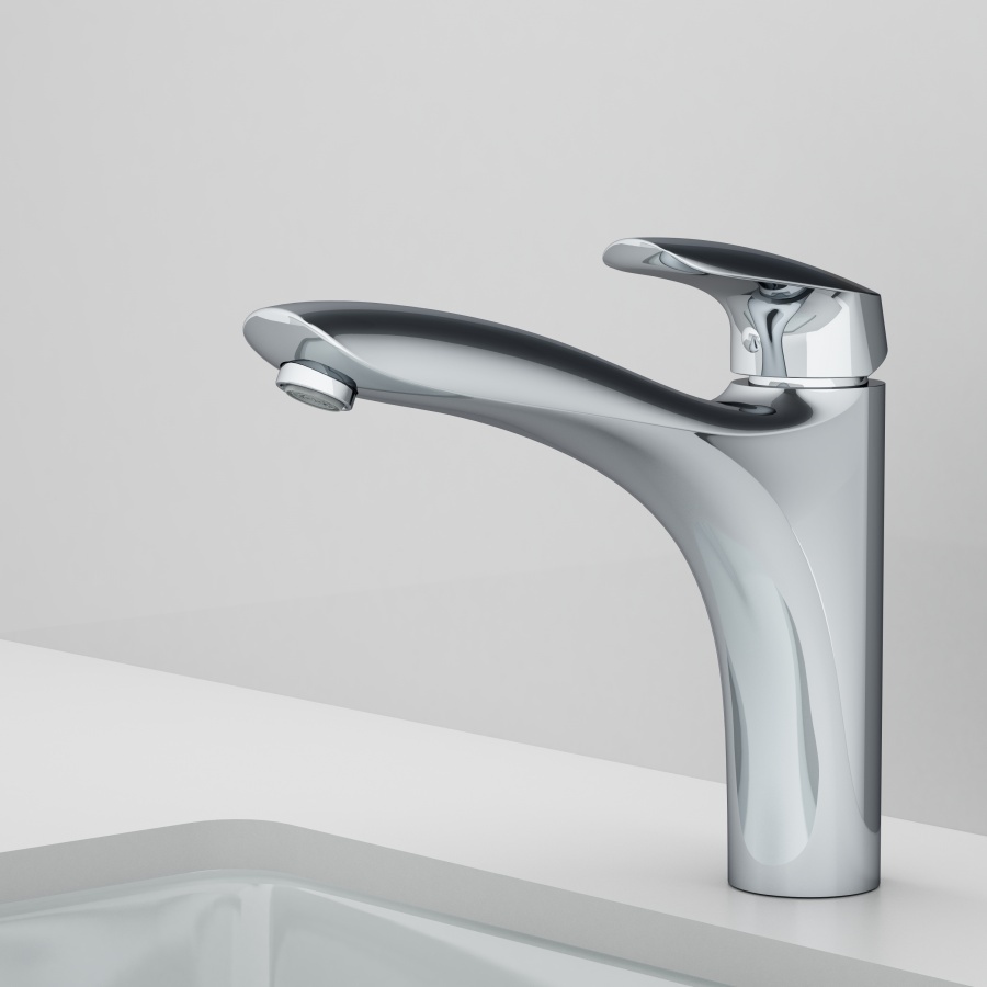 F5300032 Bliss L, смеситель для кухни, излив 195 мм, хром, шт