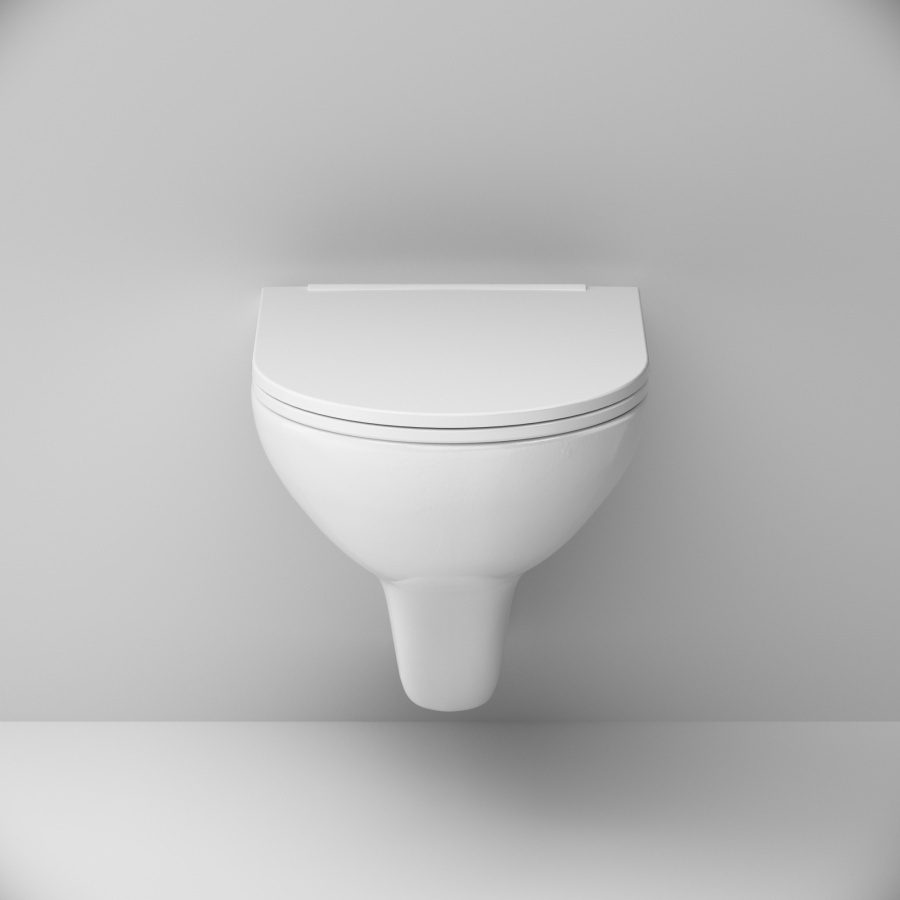 IS49051.901700 Инсталляция с клав Pro L глянц хром с подвесным унитазом Gem FlashClean с сид м/лифт