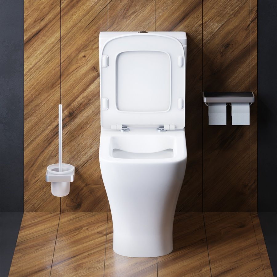 DX78C8600SC Titan Напольный унитаз безободковый с сиденьем микролифт