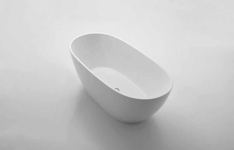 Акриловая ванна без перелива BELBAGNO BB81-1700-W0