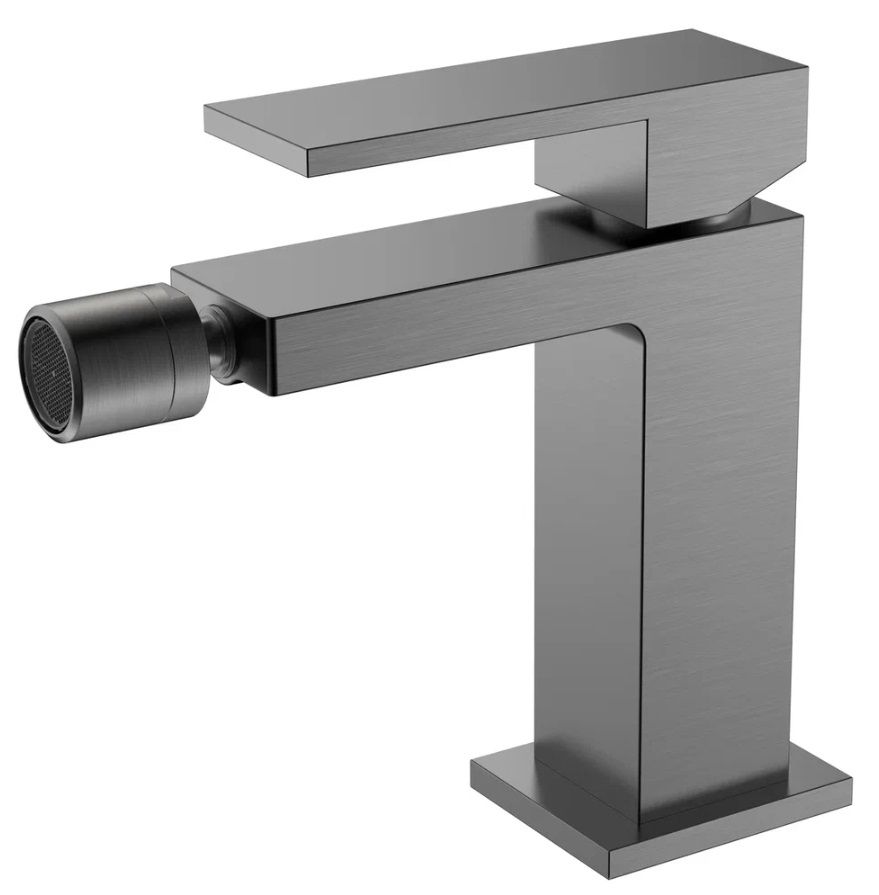 Смеситель для биде QUBIC Gun Metal