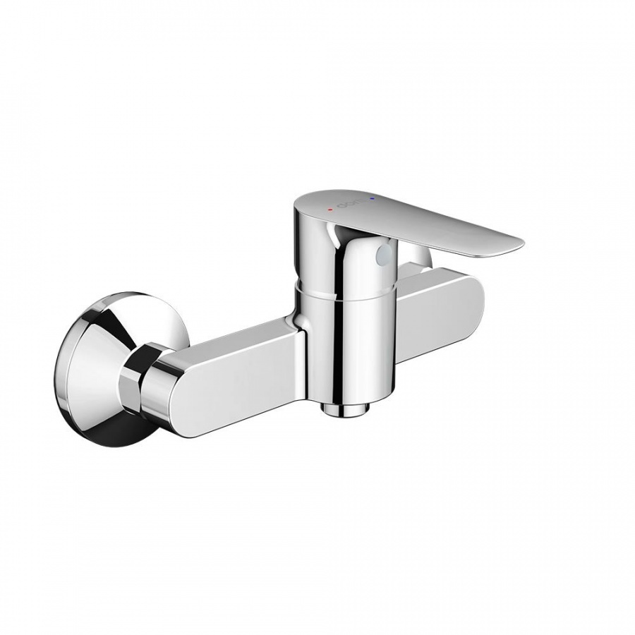 D0108000BL Comfort душевой комплект, ручной душ 1F, стойка 600 мм, черный