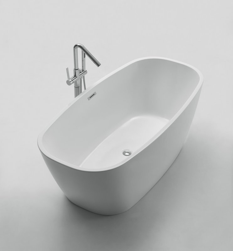 Акриловая ванна BELBAGNO BB407-1700-800