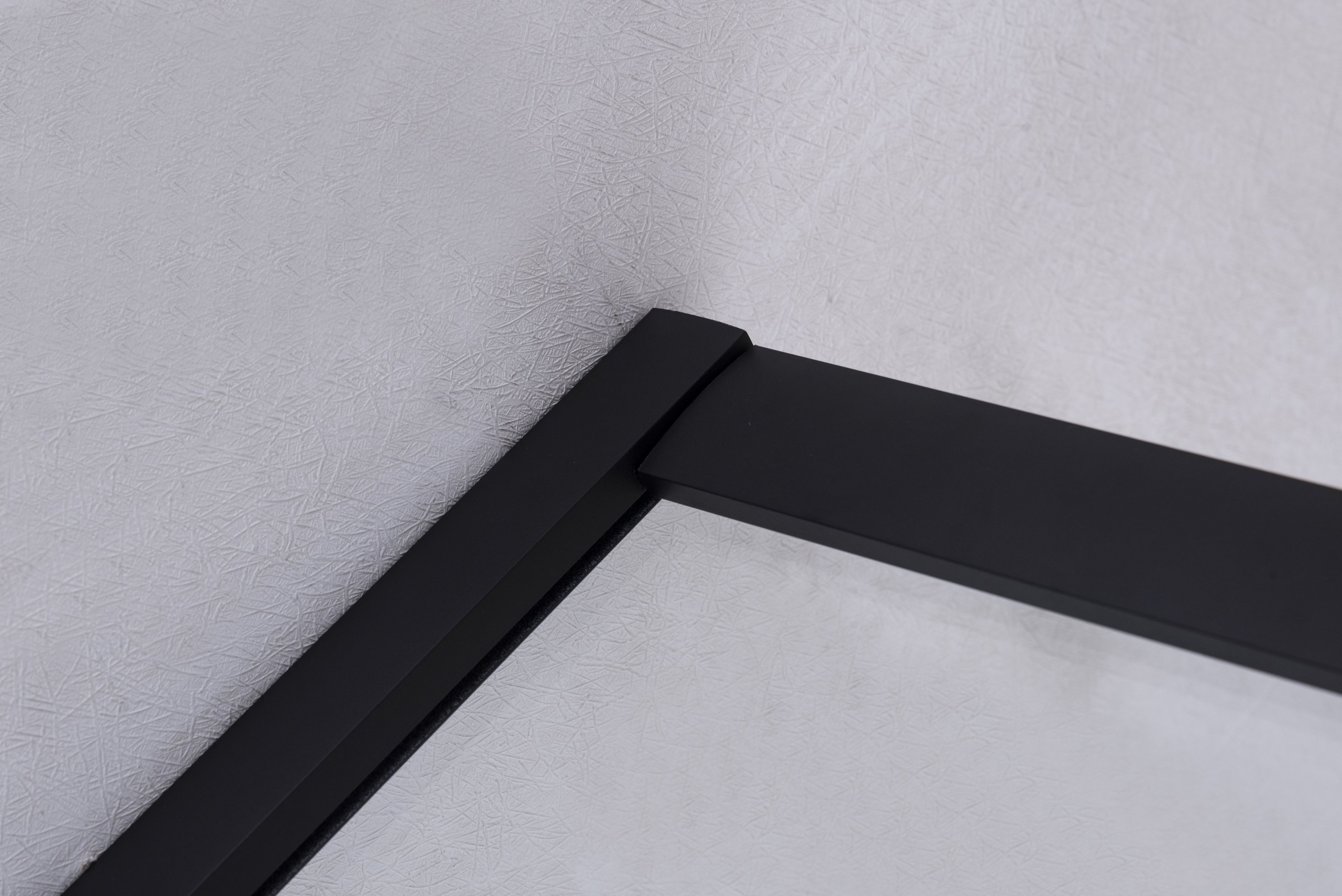 Душ.ограждение NG-6808-08 BLACK (90*90*195) квадрат, двери раздвижные, 1 место