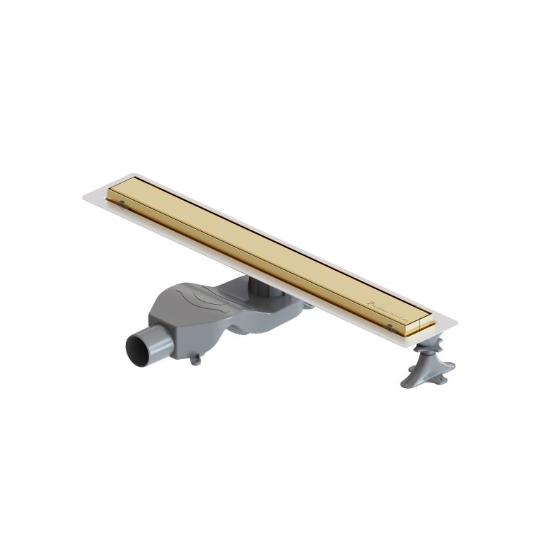 Душевой лоток Premium Linear 60см, нерж.сталь ЗОЛОТО