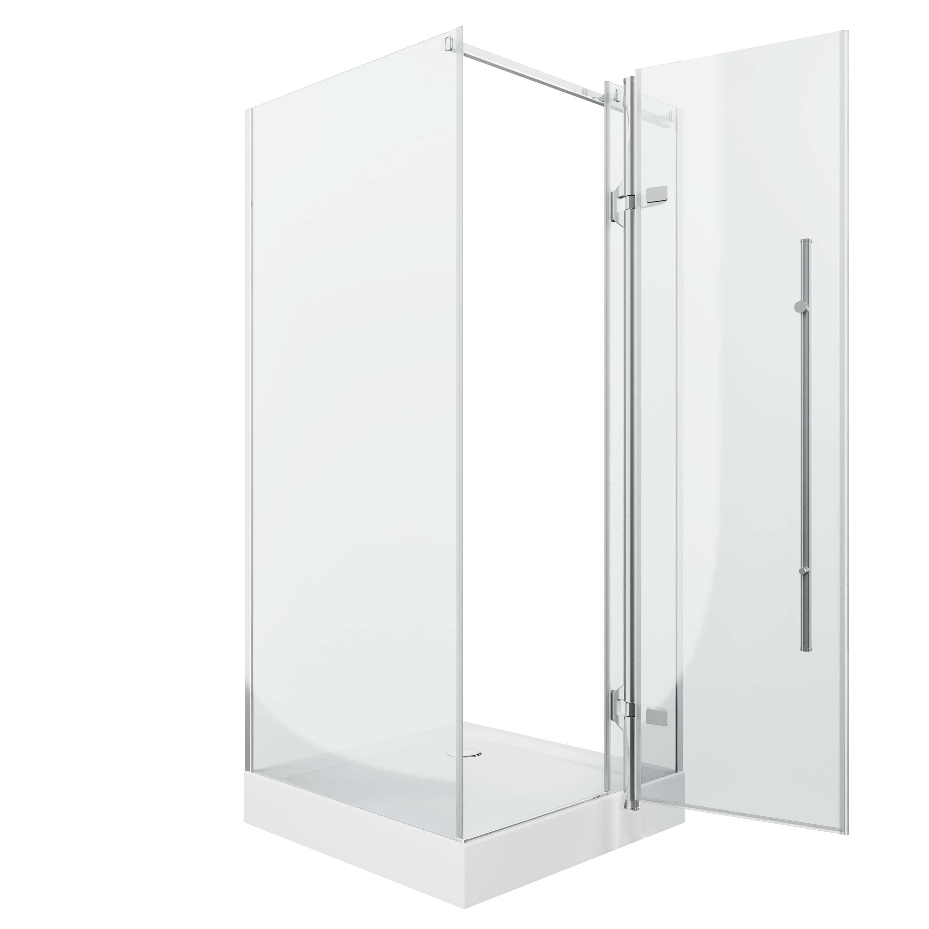 Душ.ограждение GR-6090 Style 90*90*190 квадрат, дверь распашная 2 места