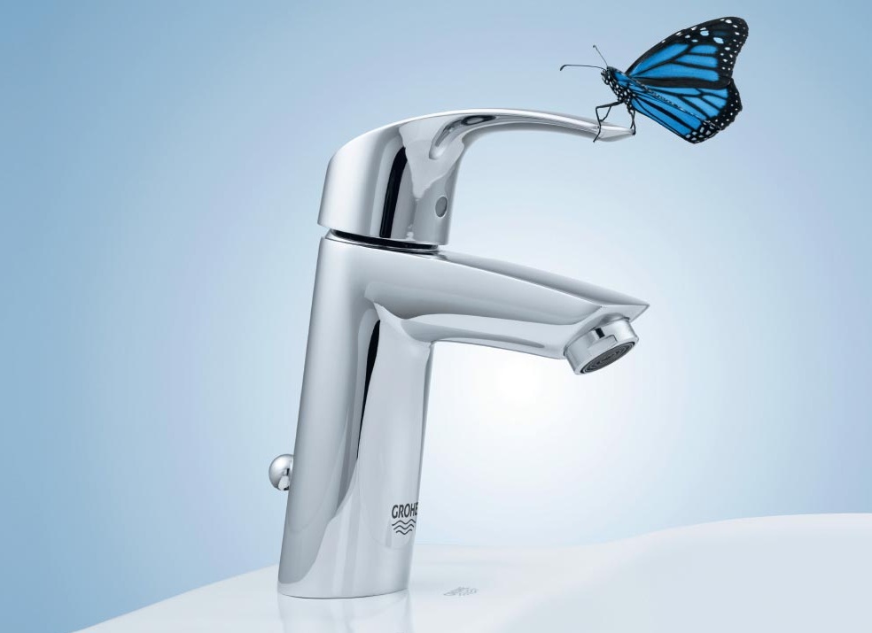 Смесители Grohe: новые технологии экономии 
