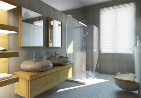 Материал мебели для ванной: как не растеряться в обилие вариантов