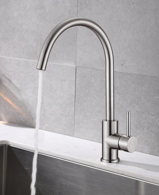 Смеситель для кухни исполнение сатин Belbagno ARMONICA ARM-LAM-IN