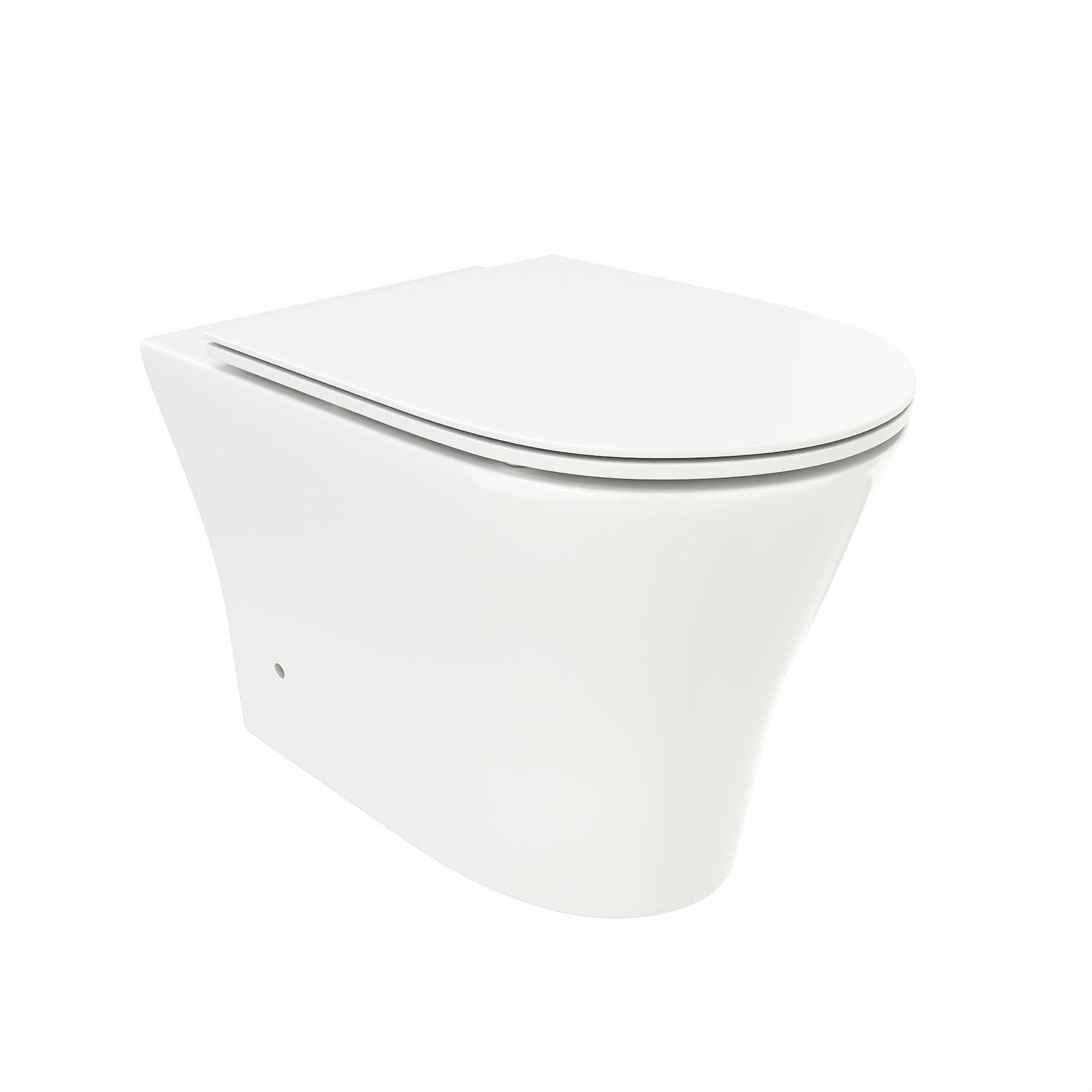 Приставной унитаз ADIGE F безободковый Ceruttispa CT8907