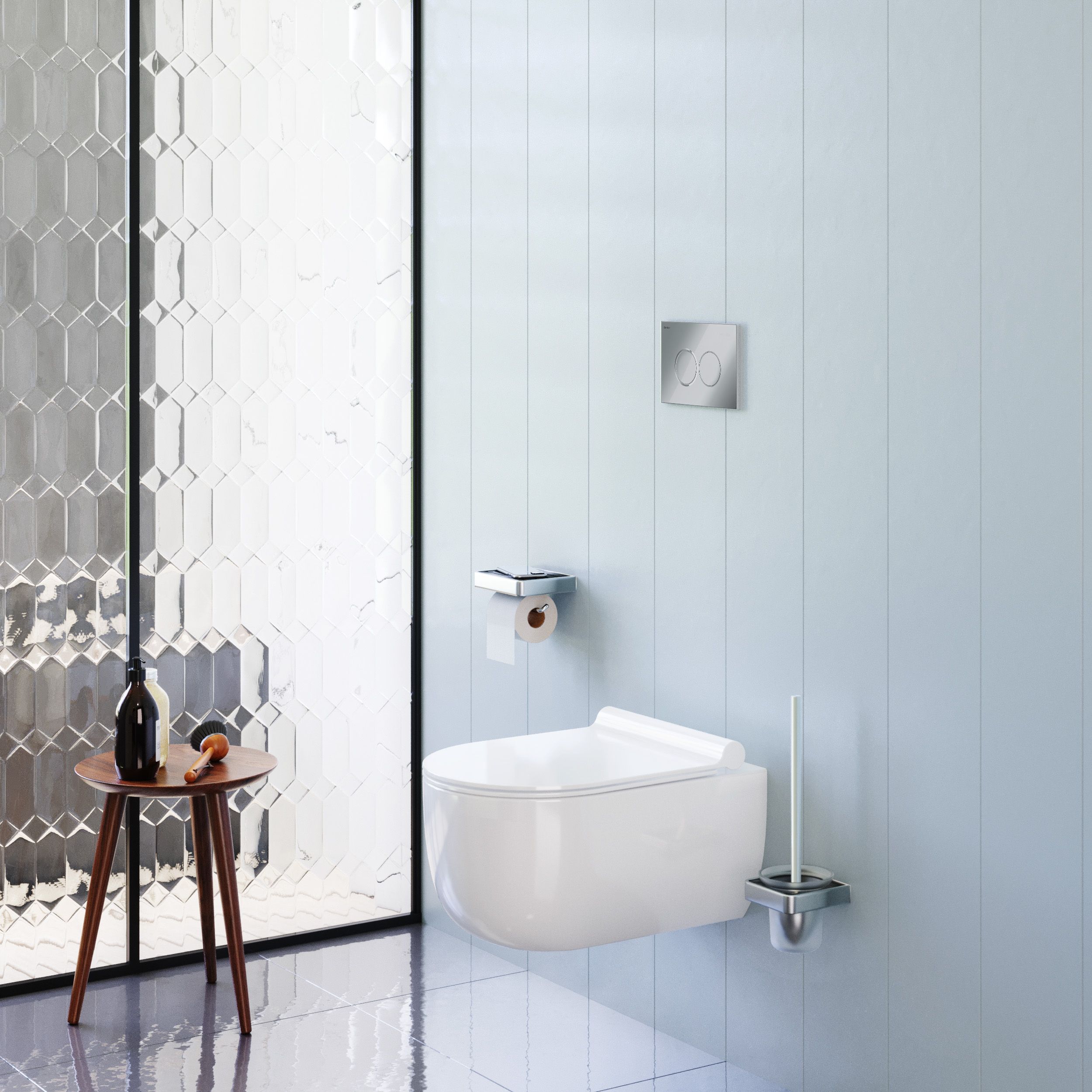 DX36C1701SC Scandinavian Pure Подвесной унитаз